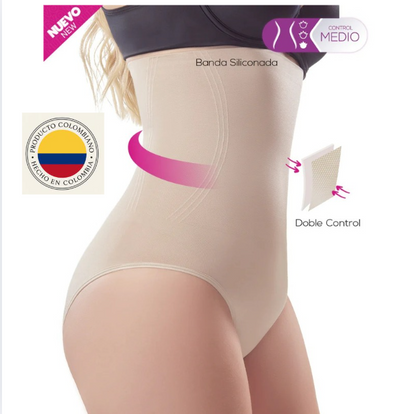 PANTY CONTROL DE ABDOMEN  – Ajuste invisible, comodidad real