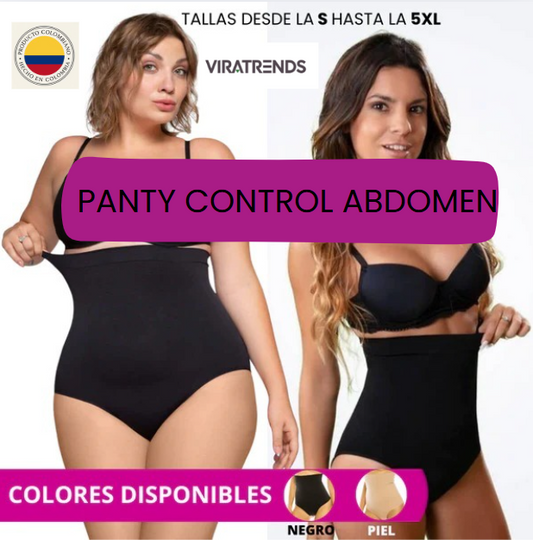 PANTY CONTROL DE ABDOMEN  – Ajuste invisible, comodidad real